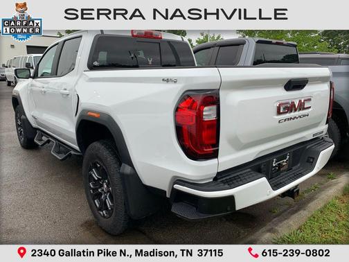 Summit White 2023 GMC Canyon Elevation