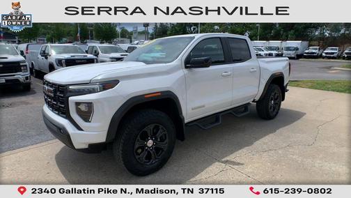 Summit White 2023 GMC Canyon Elevation
