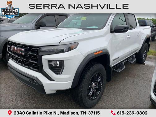 Summit White 2023 GMC Canyon Elevation