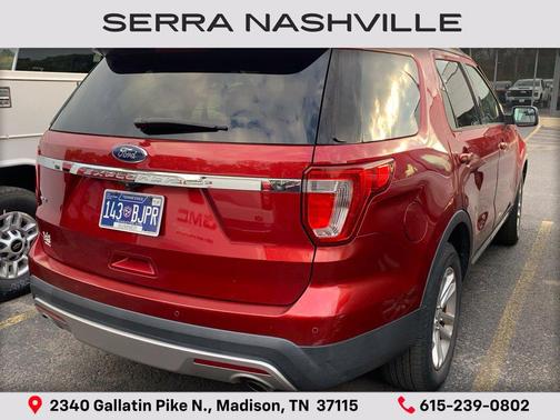Ruby Red Metallic Tinted Clearcoat 2017 Ford Explorer XLT