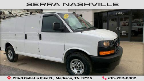 Summit White 2022 GMC Savana 3500 RWD 3500 Regular Wheelbase Work Van