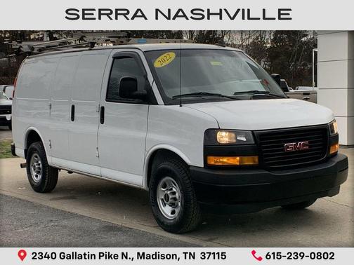 Summit White 2022 GMC Savana 3500 RWD 3500 Regular Wheelbase Work Van