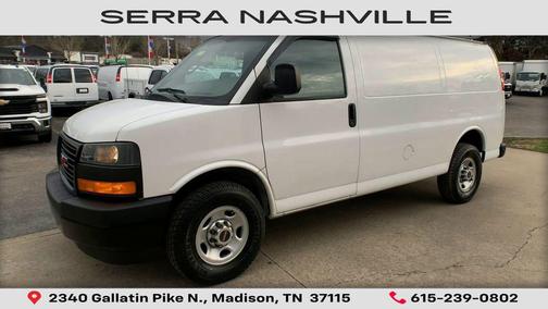 Summit White 2022 GMC Savana 3500 RWD 3500 Regular Wheelbase Work Van