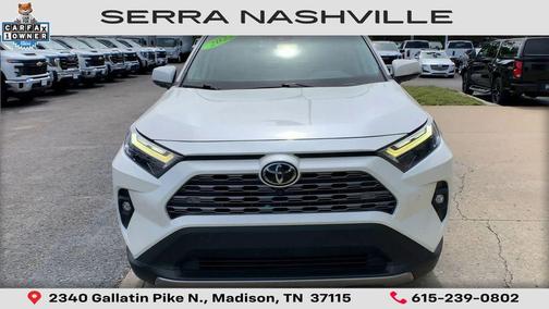 Blizzard Pearl 2022 Toyota RAV4 Limited