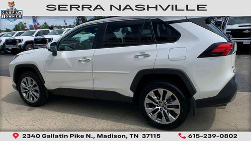 Blizzard Pearl 2022 Toyota RAV4 Limited