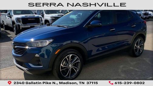 Deep Azure Metallic 2020 Buick Encore GX Select