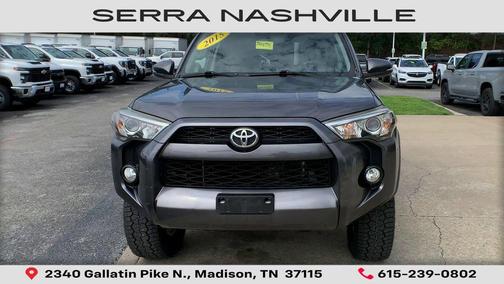 Magnetic Gray Metallic 2015 Toyota 4Runner SR5 Premium