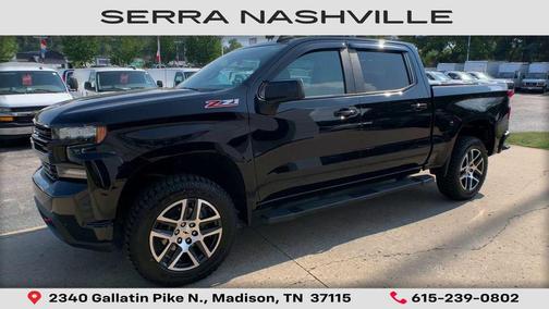 Black 2020 Chevrolet Silverado 1500 LT Trail Boss