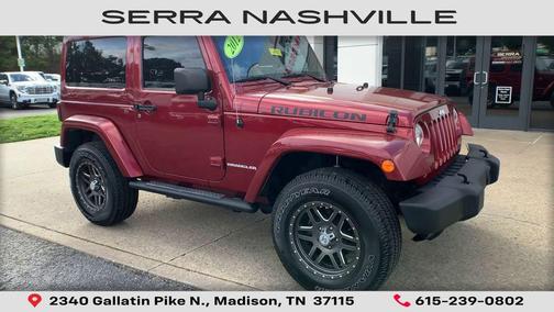 Deep Cherry Red Crystal Pearlcoat 2012 Jeep Wrangler Rubicon