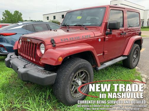 Deep Cherry Red Crystal Pearlcoat 2012 Jeep Wrangler Rubicon