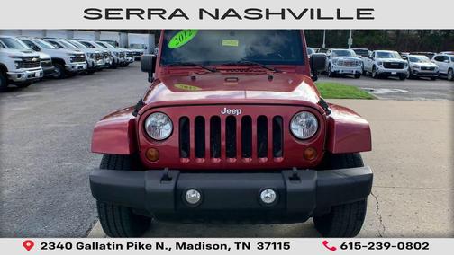 Deep Cherry Red Crystal Pearlcoat 2012 Jeep Wrangler Rubicon