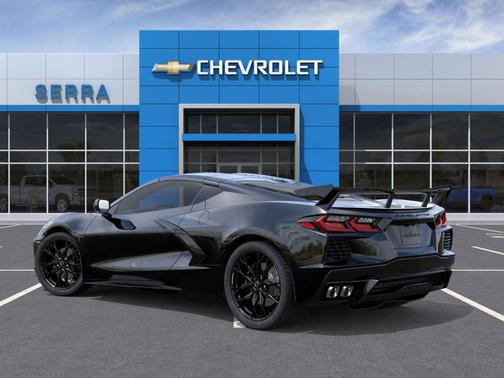 Black 2026 Chevrolet Corvette Stingray w/1LT