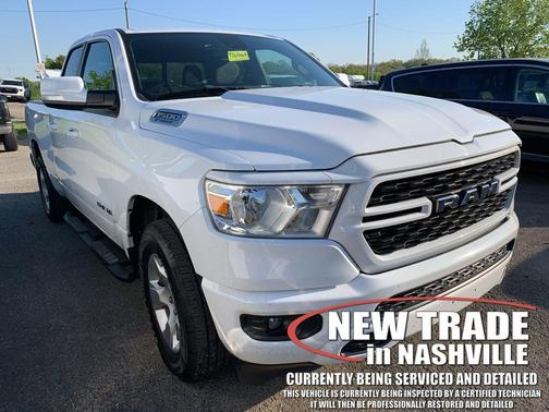 Bright White Clearcoat 2022 RAM 1500 Big Horn/Lone Star