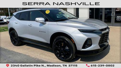 Silver Ice Metallic 2020 Chevrolet Blazer RS