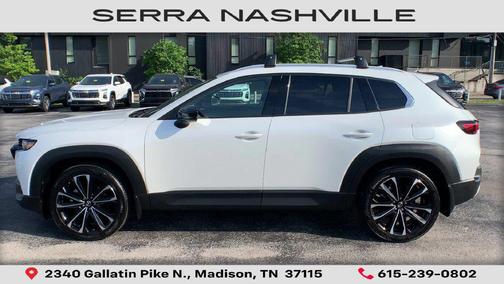 Wind Chill Pearl 2024 Mazda CX-50 2.5 Turbo Premium Plus Package