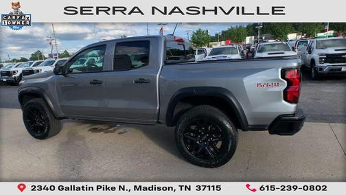 Sterling Gray Metallic 2025 Chevrolet Colorado Trail Boss