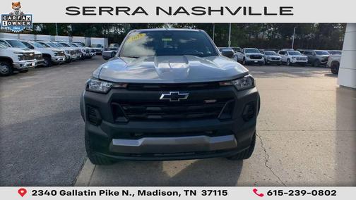 Sterling Gray Metallic 2025 Chevrolet Colorado Trail Boss