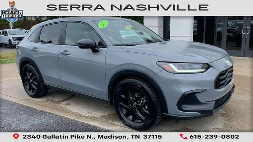 Urban Gray Pearl 2024 Honda HR-V Sport