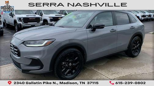 Urban Gray Pearl 2024 Honda HR-V Sport