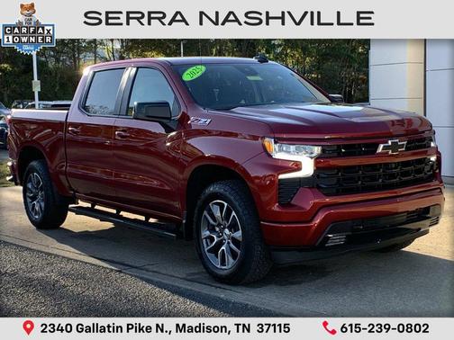 Radiant Red Tintcoat 2025 Chevrolet Silverado 1500 RST