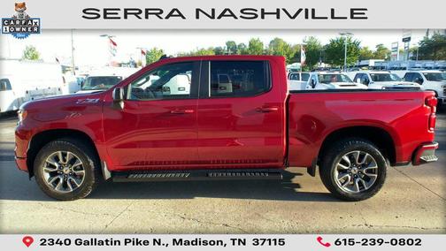 Radiant Red Tintcoat 2025 Chevrolet Silverado 1500 RST