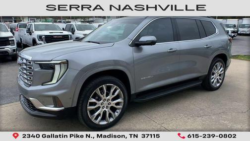 Sterling Metallic 2025 GMC Acadia Denali