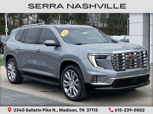 Sterling Metallic 2025 GMC Acadia Denali