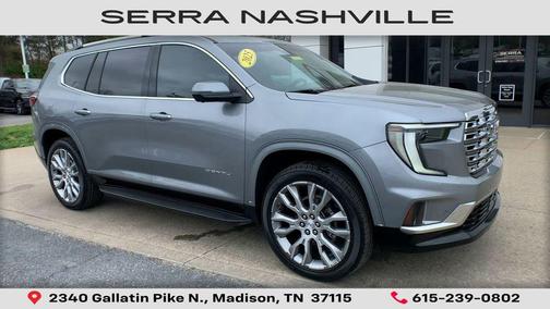 Sterling Metallic 2025 GMC Acadia Denali