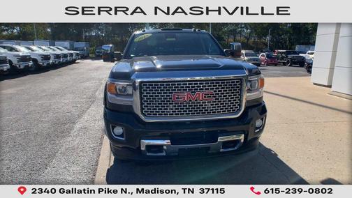 Onyx Black 2015 GMC Sierra 3500 Denali