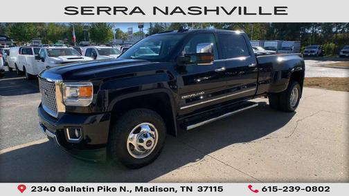 Onyx Black 2015 GMC Sierra 3500 Denali