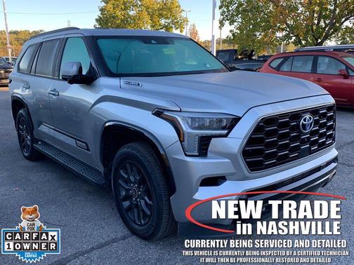 Celestial Silver Metallic 2023 Toyota Sequoia Platinum