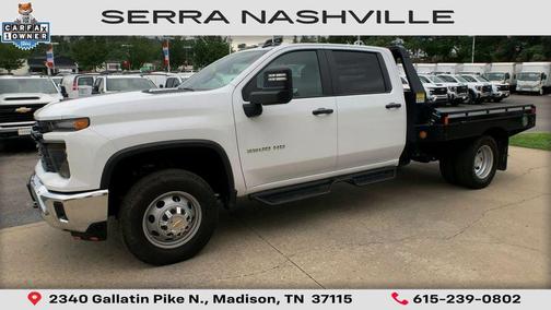 Summit White 2025 Chevrolet Silverado 3500 WT