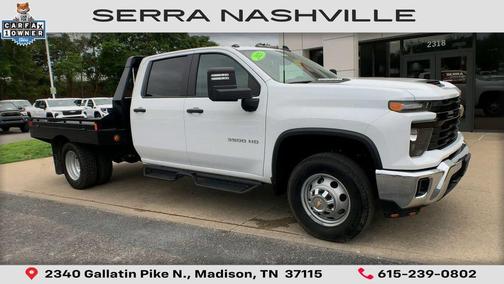 Summit White 2025 Chevrolet Silverado 3500 WT
