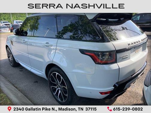 White 2019 Land Rover Range Rover Sport Supercharged Dynamic