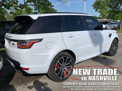 White 2019 Land Rover Range Rover Sport Supercharged Dynamic