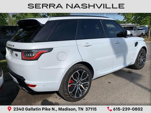 White 2019 Land Rover Range Rover Sport Supercharged Dynamic