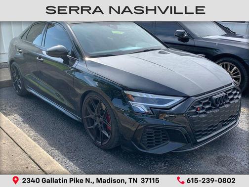 Mythos Black Metallic 2023 Audi S3 Premium Plus TFSI quattro S tronic