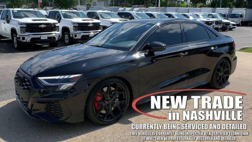 Mythos Black Metallic 2023 Audi S3 Premium Plus TFSI quattro S tronic