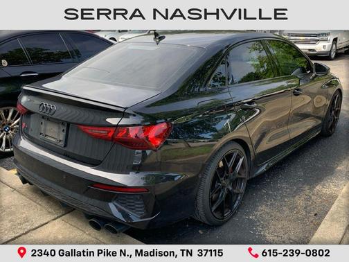 Mythos Black Metallic 2023 Audi S3 Premium Plus TFSI quattro S tronic