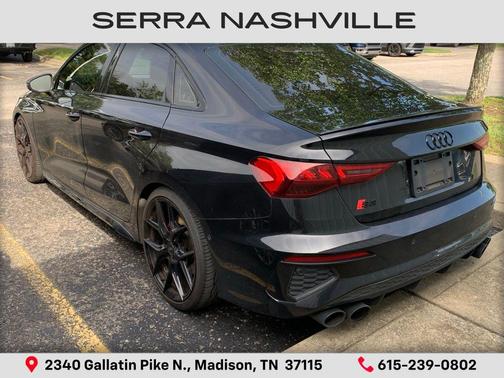 Mythos Black Metallic 2023 Audi S3 Premium Plus TFSI quattro S tronic