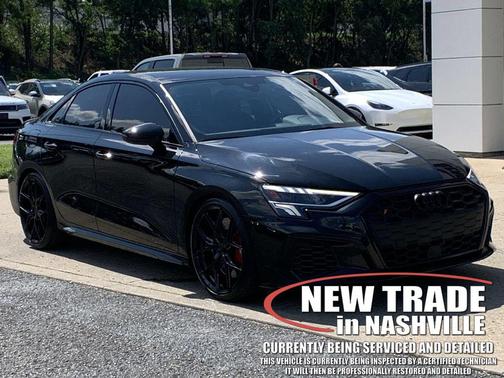 Mythos Black Metallic 2023 Audi S3 Premium Plus TFSI quattro S tronic