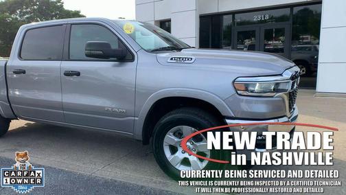Billet Silver Metallic Clearcoat 2025 RAM 1500 Big Horn/Lone Star
