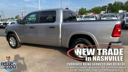Billet Silver Metallic Clearcoat 2025 RAM 1500 Big Horn/Lone Star