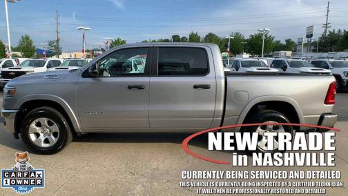 Billet Silver Metallic Clearcoat 2025 RAM 1500 Big Horn/Lone Star
