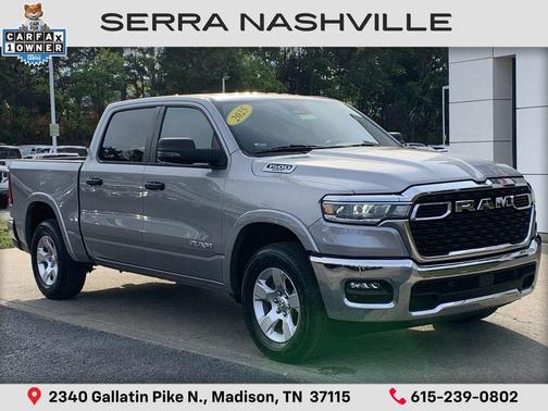 Billet Silver Metallic Clearcoat 2025 RAM 1500 Big Horn/Lone Star