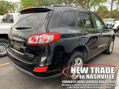 Phantom Black Metallic 2010 Hyundai SANTA FE Limited