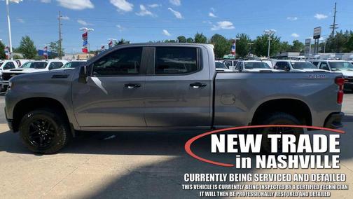 Satin Steel Metallic 2022 Chevrolet Silverado 1500 Limited LT Trail Boss