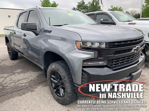 Satin Steel Metallic 2022 Chevrolet Silverado 1500 Limited LT Trail Boss