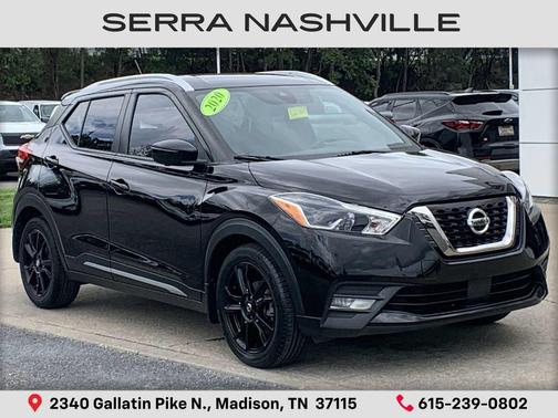 Super Black 2020 Nissan Kicks SR