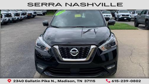 Super Black 2020 Nissan Kicks SR